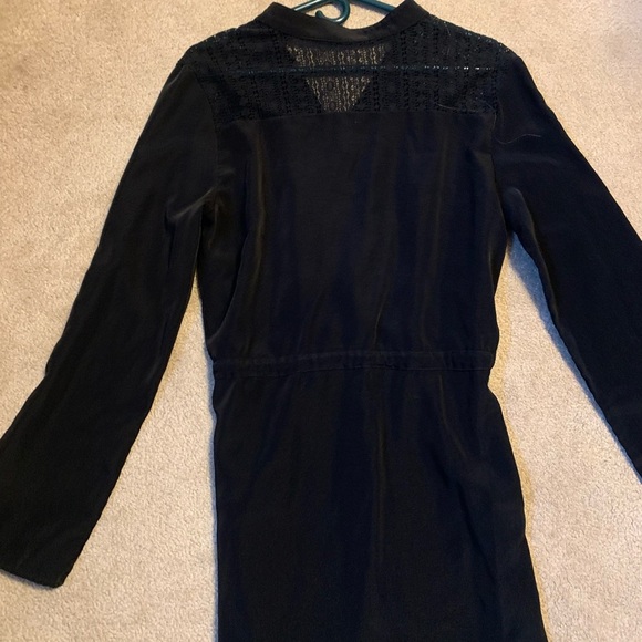 Size large black dress or tunic. Very cute lace detail! - Picture 7 of 8